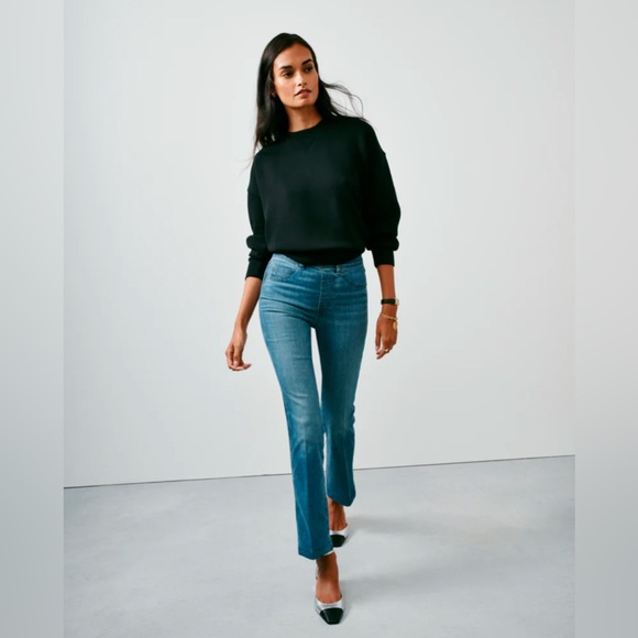 SPANXshape™ EveryWear Kick Flare Jeans in Vintage Indigo - Picture 11 of 14